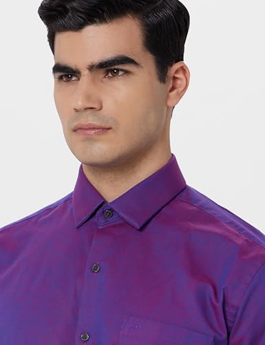 Image of Arrow Men's Solid Slim Fit Formal Shirt