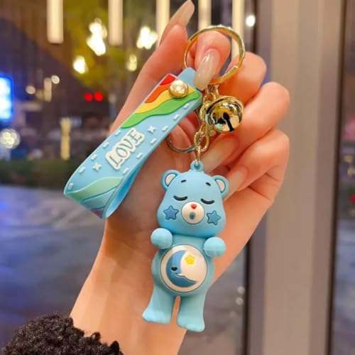 Image of GEOCARTER Teddy Bear Keyring | Cute Keychain for Bags & Keys
