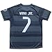 SWEET BEES 25/26 Vini jr. #7 Away Darkblue Kids Soccer Jersey Kit with Short and Socks Set Youth Sizes (Darkblue, 24)