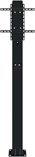 Parking Space Charging Column, Electric Vehicle Charger Pedestal Stand, with Adjustable Back Panel, Flexible Installation, Compatible with 95% of Vehicle Models(Black)