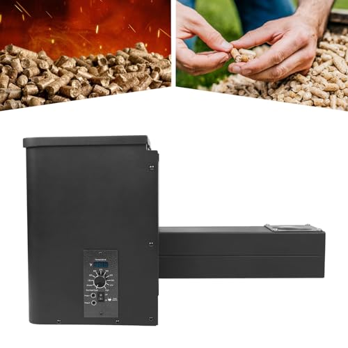 RustyVioum Pellet Smoker Hopper Assembly Kit, Electric Wood Pellet