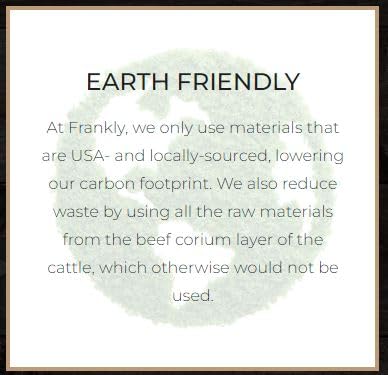 Image of Frankly Original Pet - Chicken Flavored Large Beef Bone for Dogs - High Protein Collegen Packed - Rawhide Free! - Made in The U.S.A. - 10-11 inch Bone (8013)