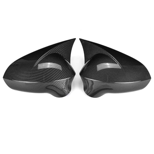 Objets décoration couvercles rétroviseurs Seat Leon Ibiza carbone
