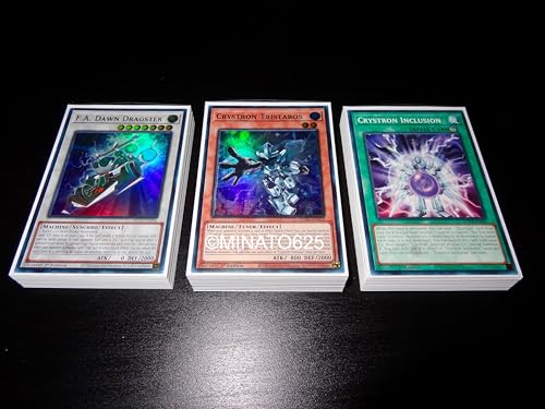 Custom Competitive Deck for Yugioh – Crystron Deck – Complete Tournament Ready Build