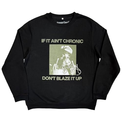 Snoop Dogg Chronic Sweat-shirt imprimé idéal pour vos sorties urbaines décontractées
