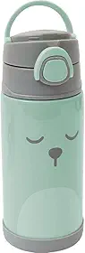Garrafa Termica Parede Dupla Gumy, Buba, 400 ML, Verde