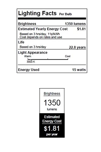 Westinghouse Lighting 4311400 15-Watt (90-Watt Equivalent) Par38 Flood Dimmable Bright White Indoor/Outdoor Led Light Bulb With Medium Base, 2 Pack #TOP4