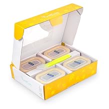Glass Lock Kitchen Food Container Storage Baby Meal Set 9 Pcs