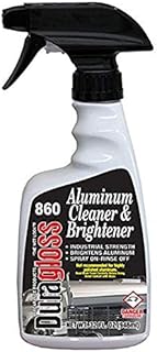 Duragloss 860 Automotive Aluminum Cleaner and Brightener, 32 fl. oz, 1 Pack, Bottle Color May Vary