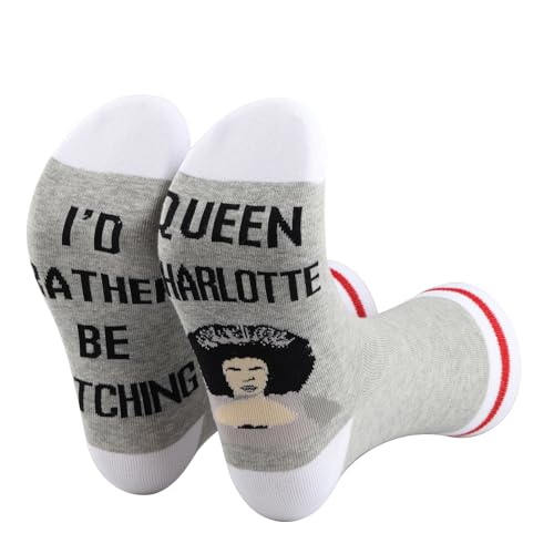 TSOTMO 2 Pairs Queen Socks I'd Rather Be Watching Queen C Sock Queen Love Gift Queen Inspired Gift3