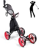 Golfwagenzubehör --- Regenschirmständer / Getränkehalter / Radbremse, sehr kompakt, um überall zu passen!