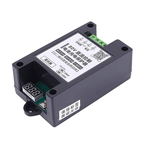 Battery Overcharge Protector for 10V-80V Battery 30A Digital Display Automatic Charging Controller