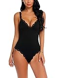 Der Damen ärmellose STRINGBODY ist blickdicht und trägt sich sehr angenehm auf der Haut.
