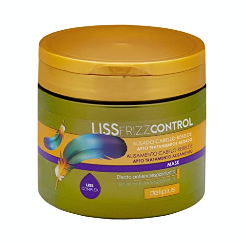 Mascarilla Liss Frizz Control cabello rebelde con vitamina E y queratina