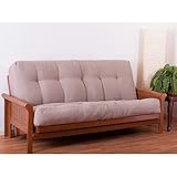 Blazing Needles Renewal 9' Twill Futon Mattress, Full, Toffee