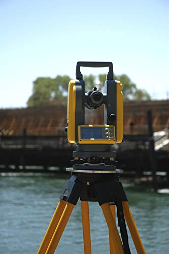 Spectra Precision DET-2 Digital Electronic Theodolite, Construction Surveying Equipment Set, Rechargeable and Alkaline Batteries, Carry Case - Thumbnail 4