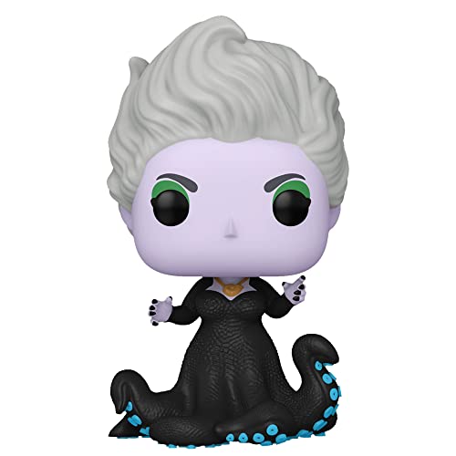 Live Action Little Mermaid Funko Pop With Protector Bundle - Includes Disney: Live Action Little Mermiad: Ursula #1364 Vinyl Figure With Blue Salamander Emporium Plastic Protector Case #TOP4