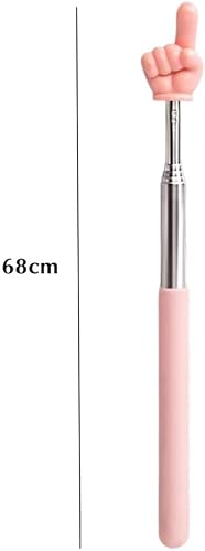 Miniatura 3 de Portable Telescopic Teachers Pointer Pen Mini Extendable Hand Pointer Finger Colorful Design Retractable Whiteboard Pointer Stick for Classroom Kids