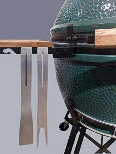 Proud Grill Company 7020C Proud Grill Connect It Magnetic Bbq Tool Set - 2 Bbq Tools - 4 Uses | Elegant Stainless Steel Design| Spatula And Fork Connect To Use As Tongs And Server thumb #7
