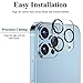 YWXTW [5 Pack] Camera Lens Protector Compatible with iPhone 13 Pro Max 6.7