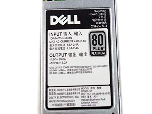 Fuente de poder Dell 350W Hot Plug Kit miniatura 5