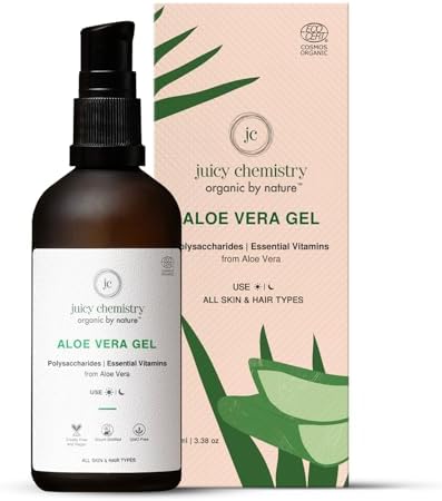 Juicy Chemistry Aloe Vera Gel (100 Ml (Pack Of 1) Beige Green)