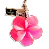LABOTE Handgemachte thailändische Bio Naturseife Plumeria Pink mit typischem Duft, 10 Stück, 1000...