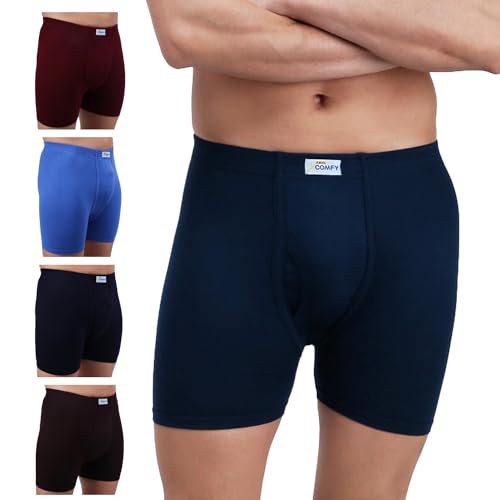 Image of Amul Comfy Men's Trunk Underwear | Soft Inner Elastic | Soft Waistband | Breathable Comfortable Innerwear | Color May Vary