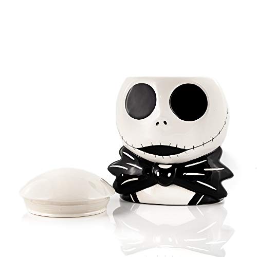 Seven20 Tim Burton's The Nightmare Before Christmas Ceramic Jack Skellington Cookie Jar