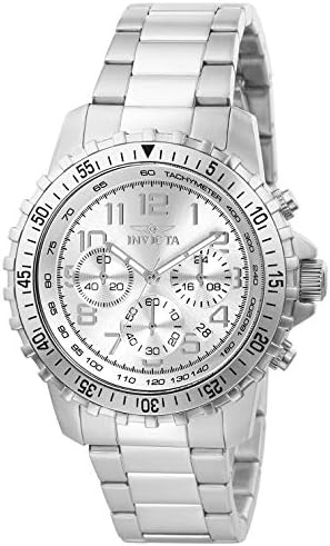 Invicta Men's Specialty Quartz Watch with Stainless Steel Band, Silver (Model: 6620)