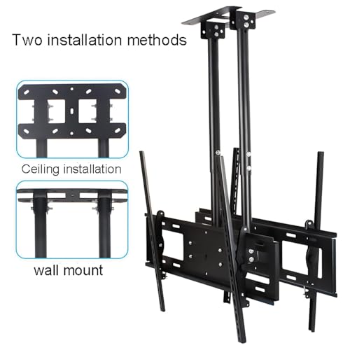 Support plafond double face TV : la solution pour suspendre deux écrans géants - 3