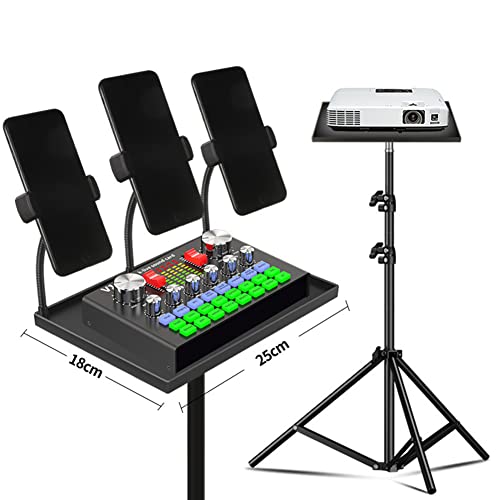 PETSTIBLE Projektoren Tray Stativ Sound Card Projektoren Tray Plattform Halter 1/4 Zoll Schraubadapter