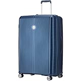 Verage Medium Luggage With Spinner Wheels, Expandable Hardshell Spinner Suitcase for Travel, TSA Approved (28-Inch, Blue)