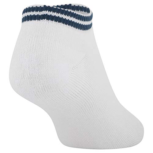 GOLDTOE Women's Sport Cushion No Show Socks, 6-Pairs, White Assorted, Shoe Size: 6-9 by GOLDTOE - Used condition - Image 5
