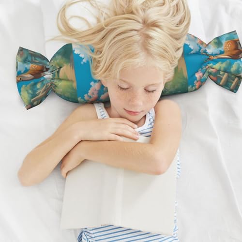 Almohada de espuma viscoelástica negro 62 cm x 25 cm miniatura 6