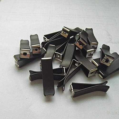 UUYYEO 20 Pieces Square Head Car Air Vent Clips Auto Air Conditioner Car Outlet Perfume Clips
