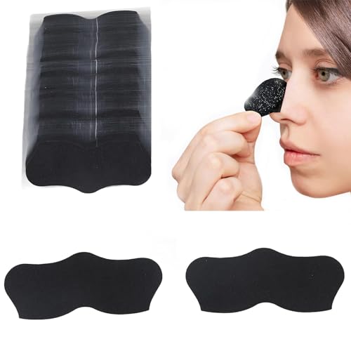 Nose Blackhead Removal Strip, 50 Pcs Charcoal Deep Cleaning Pore Strip for Men and Women, Suitable for Blackhead and Pore Cleansing