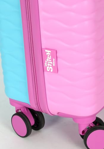 Mala de Bordo Stitch e Angel Love Dupla Face MF10519SC 2025 Luxcel