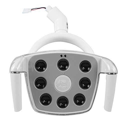 Lampada orale dentale a induzione LED da 26 W,8 pezzi, for poltrona,luce for visita chirurgica regolabile,fredda e senza ombre,lampada for impianti dentali,lampada chirurgica con touch screen