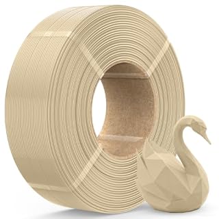 JAYO PLA 詰め替え用 3Dプリンターフィラメント 1.75mm 1.1kg、ウッドカラー。