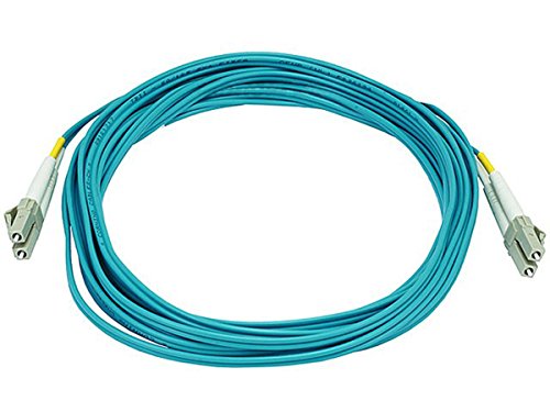 Monoprice 106388 5 metrów LC/LC Multi Mode Duplex 10 GB kabel światłowodowy - Aqua