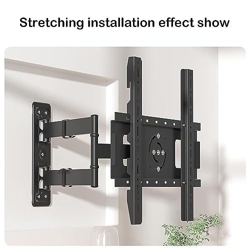 Support mural TV pour supprimer les reflets avec rotation horizontale et verticale