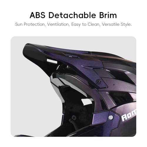 Aomiun Adult Bike Helmet Lightweight Bike Helmet Adjustable Helmets with Detachable Visor, Comfort Cycling Helmets for Men Women by Aomiun - Image 7