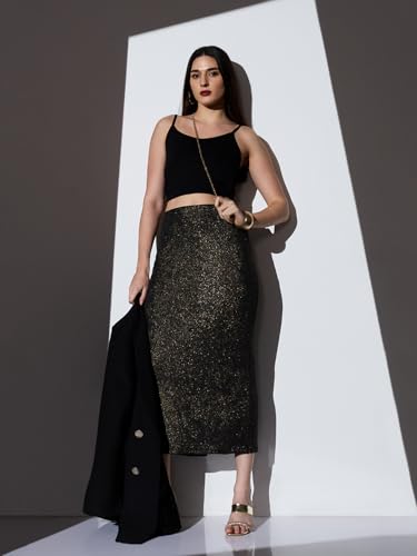 Image of Globus Women Skirt (8909389032799 Gold 34)