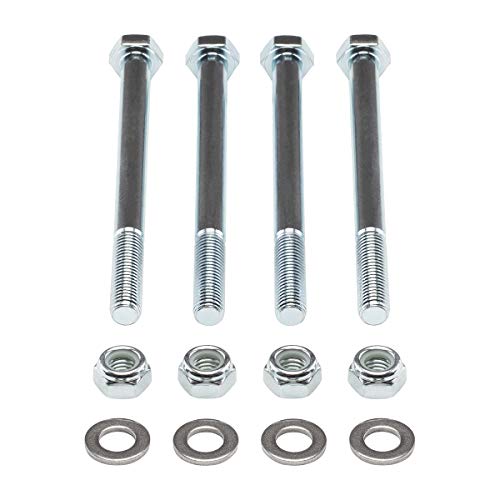 Supreme Suspensions - Front Dual Shock Mount Kit For 1999-2004 Ford F250 / F350 Super Duty 4Wd High-Strength Steel Dual Twin Shock Mount Conversion Brackets - Can Cooler Included With Purchase #TOP7
