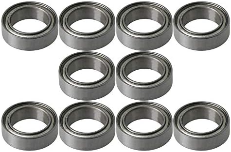 10PCS Miniature Radial Ball Bearings | 8 mm Bore Diameter | 12 mm OD