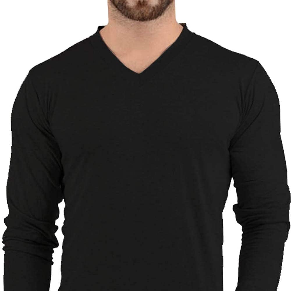 Black long sleeve shirt mens Clearance