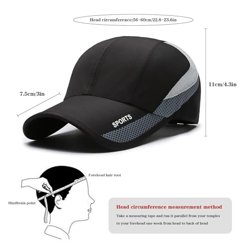 Gorra de béisbol rápida para adulto unisex miniatura 7