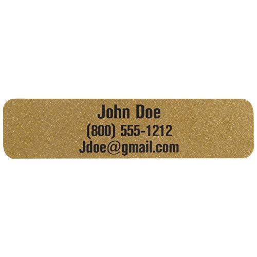 Golf Club Labels – Custom Labels – 24 Classy Golf Valet Labels For Golf Club Id Identification Tags, Golf Shaft Labels, Tools & More – Weatherproof, Fade Resistant Golf Labels Personalized Labels #TOP1