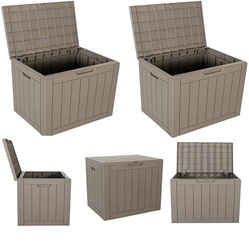 BTEXPERT Set of 2, Indoor Outdoor Storage Box